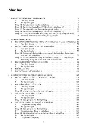 Tài liệu công thức Hình học Lớp 11
